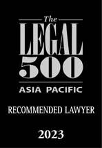 Legal 500 Asia Pacific 2023 Recommended Lawyer Intellectual Property - KAI LAWYERS